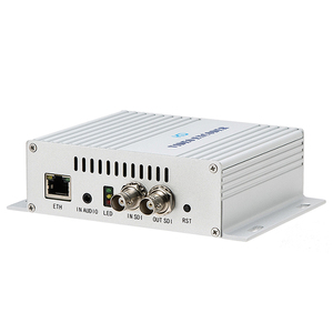 Haiwei en tiempo real RTMP 1080P H.265 HEVC HD SDI IP Encoder para HD IPTV servidor de red Wowza Youtube Ustream servidores