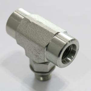 Giả mạo Công Đoàn giảm tốc Bộ chuyển đổi thủy lực Nam Nữ O-ring Ông Chủ Orb cho nữ O-ring Ông Chủ Phụ kiện ống Tee 6832 nwo Nut máy giặt - Product Image 3