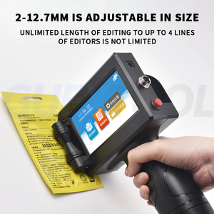 Handheld Inkjet <strong>Printer</strong> Gun Manual Date Coding Machine Labeling Machine With Date Code <strong>Printer</strong> for Tea Bag Carton Number Marker - Product Image 3