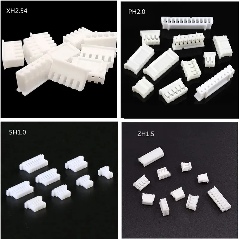 1,0mm 1,25mm 1,5mm 2,0mm 2,54mm SH JST PH XH Gehäusesc halen anschluss 2/3/4/5/6/7/8/9/10 P1.0 1,25 2,0 2,54 Kunststoffs topfen