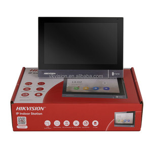 DS-KIS604-S(C) Original Hik Vision 7-inch Colorful TFT Screen Two-way Audio Communication 2000 Capacity IP <strong>Video</strong> <strong>Intercom</strong> Kit