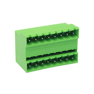 Bloque de terminales PCB enchufable de doble capa de paso de 5,08mm 2EDGRH-5.08 - Product Image 3