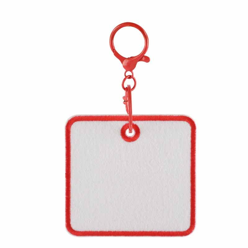 Forme carrée Rouge