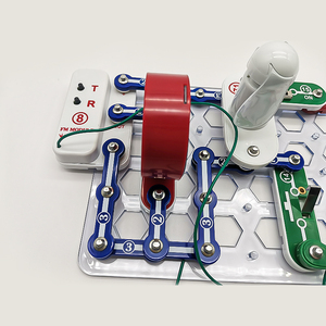 Kit di esplorazione elettronica, esperimenti di circuiti Smart Electronics Block Kit di scienze educative giocattolo, edificio fai da te - Product Image 6