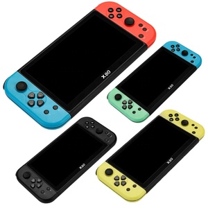高品質X80ミニゲームコンソール7インチHD大画面コントローラーGamepadハンドヘルドビデオゲームプレーヤー - Product Image 3