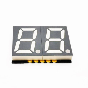 JSTRONIC 2 цифры 0,56 дюймов 7-сегментный smd дисплей 5620 10-контактный 7-сегментный светодиодный дисплей - Product Image 2