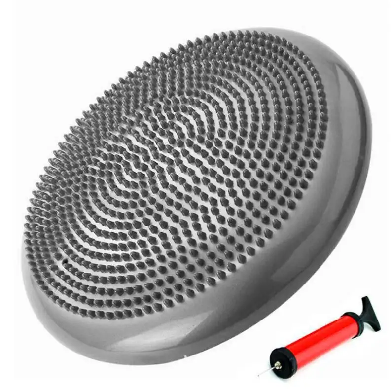 Opgeblazen Stabiliteit Balans Kussen Wobble Kussen Inclusief Gratis Pomp Oefening Fitness Core Balance Disc