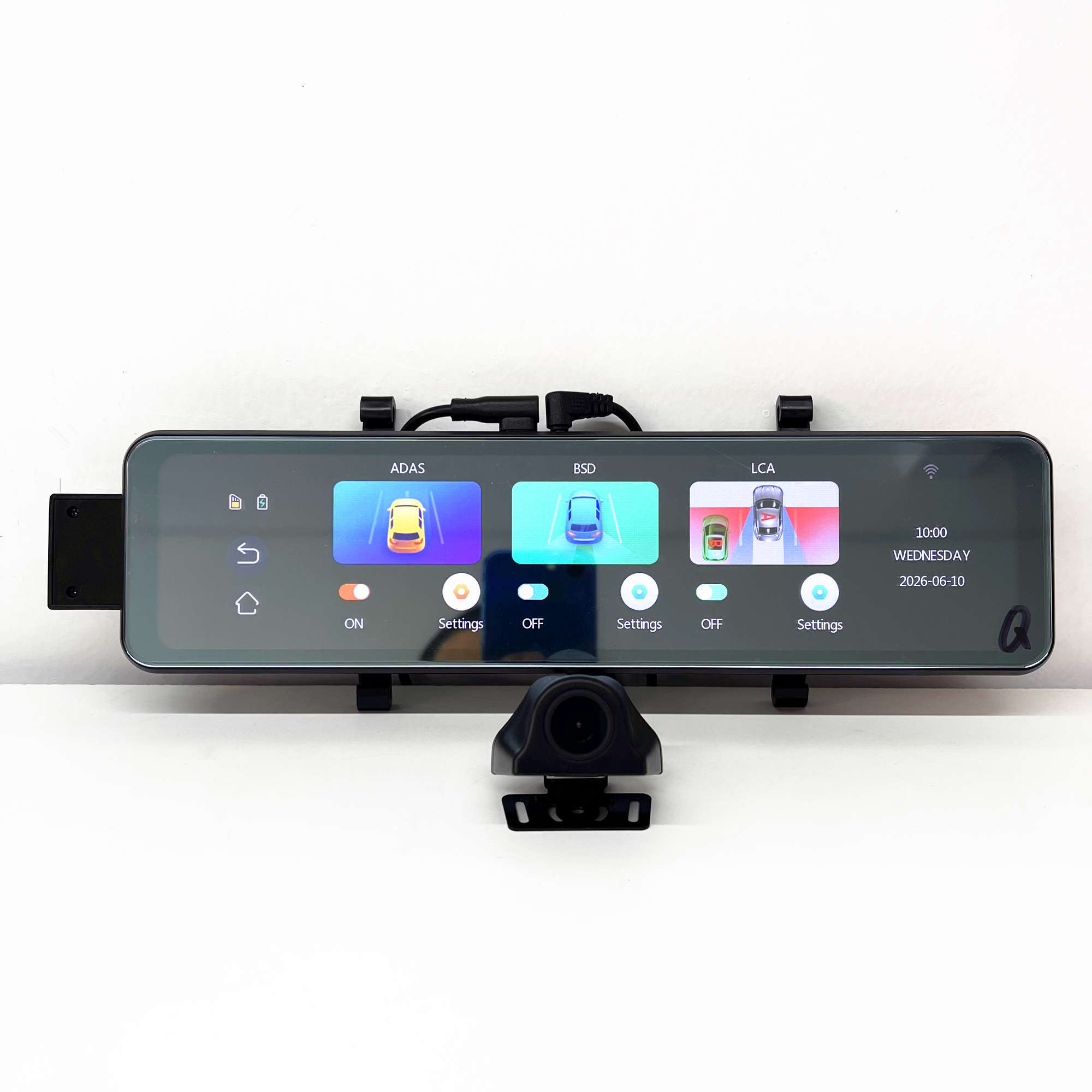 12 pouces IMX678+IMX662+ADAS+GPS+5.8Gwifi