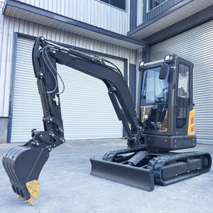 รถขุดตีนตะขาบขนาดเล็ก3-5ton ยูโร5 EPA พร้อมแกนสำหรับเครื่องยนต์เกียร์ของ Kubota และชิ้นส่วนปั๊มรถขุดขนาดเล็กผลิตในประเทศจีน