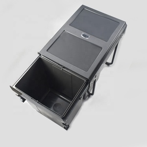 Armario de cocina integrado, cubo de basura extraíble debajo del fregadero, cubo de basura incrustado, cubos de basura, cubo de basura oculto, contenedor de basura - Product Image 4
