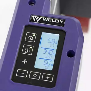 防水卷材TPO/聚氯乙烯/沥青焊接品牌159.522屋顶40热风焊机，带16A CEE插头230V