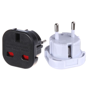 EUプラグユニバーサルUK-EUトラベルアダプター多機能変換プラグ3ピン-2ピンアダプター - Product Image 2