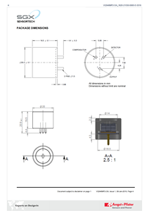 Amphenol SGX Sensortech VQ548MP2-DA用于采矿和危险环境的低功耗可燃气体传感器