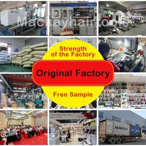 شعار مخصص خنزير فرشاة مجداف بشعيرات شعر مستعار & ، فرشاة شعر مستعار لفصل الشعر للاستخدام الرطب والجاف مع صندوق هدايا - Product Image 6