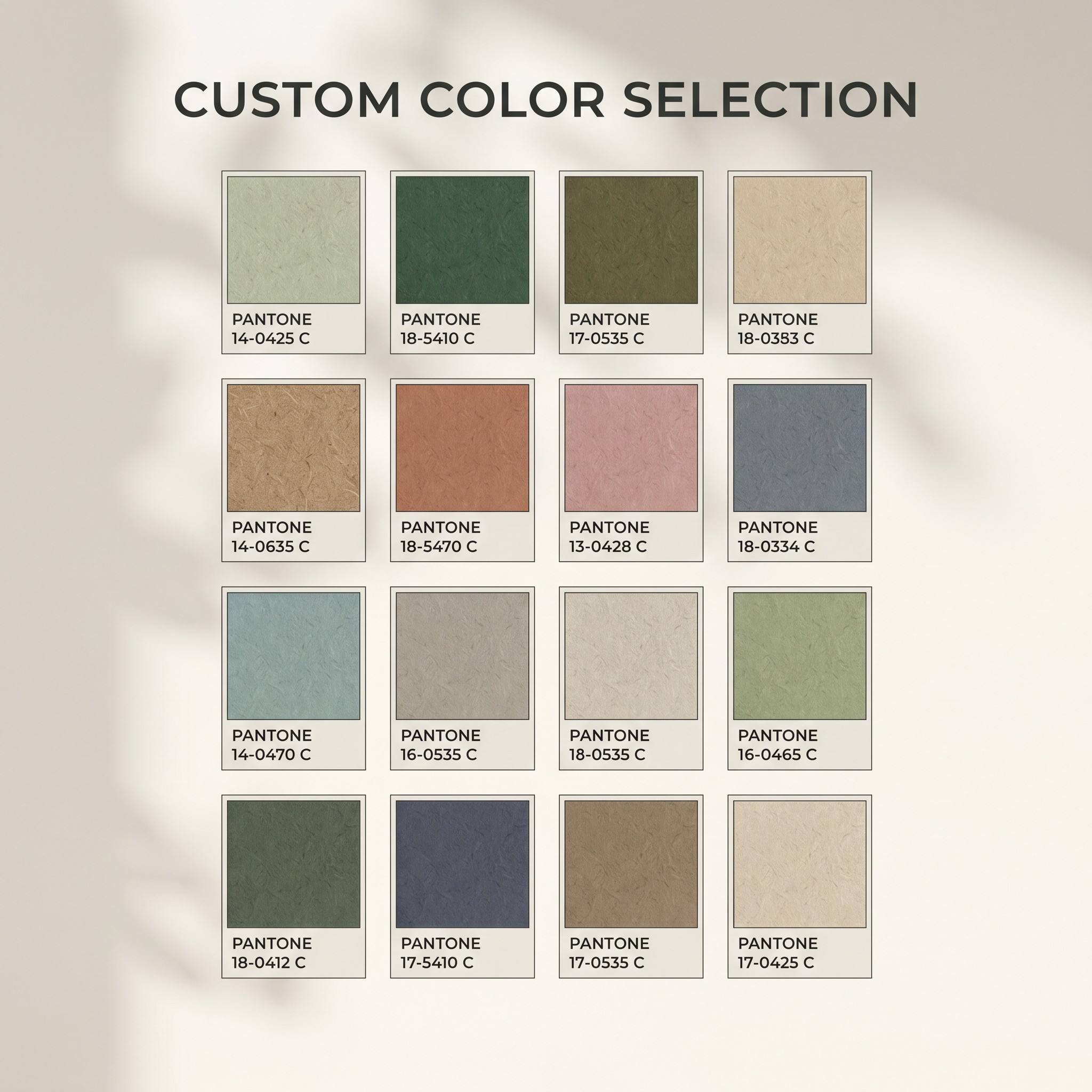 Personalizzato secondo il numero colore Pantone