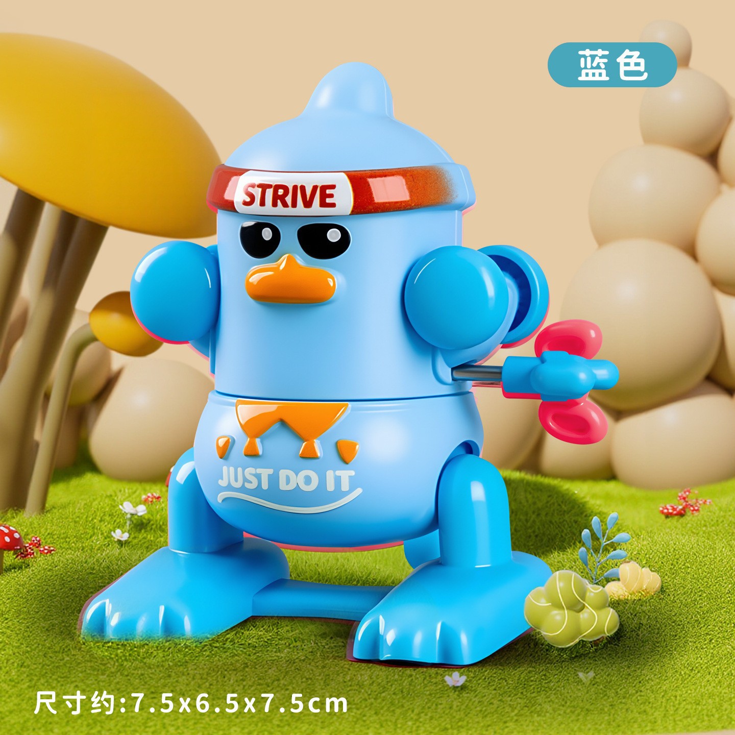 Hc-827 bobina backflip lucha pato-azul