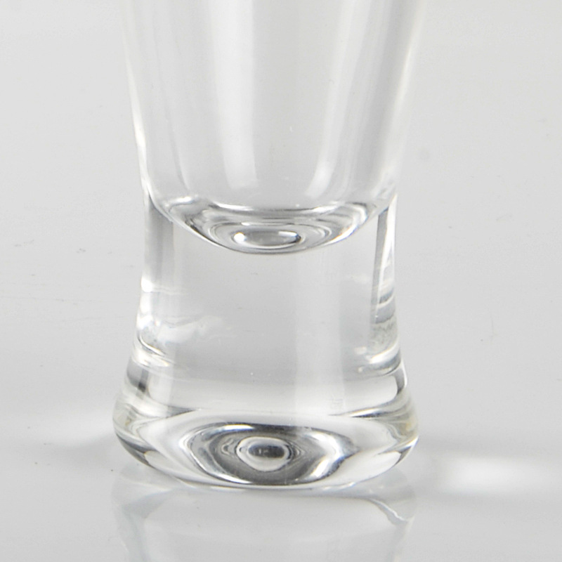 custom logo Thick Bottom Bullet Glass 15ml shot glass