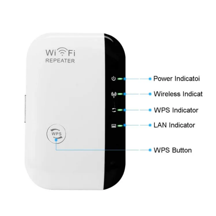 Repetidor WiFi Sem Fio Router Booster Extensor Remoto 4G WiFi Amplificador De Sinal Repetidor WiFi Intensificador De Sinal