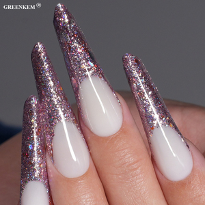 Colorful Nail Dual Forms Blue Clear Nail Building Mold <strong>Tip</strong> Dual Extension Forms Paperless Pink Dual Form <strong>Tips</strong> - Product Image 3