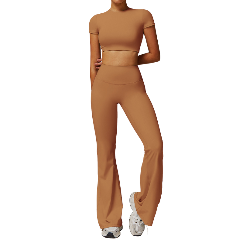 Haut + pantalon orange