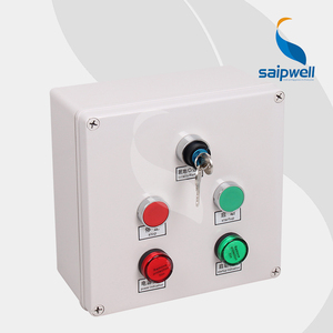 SAIPWELL Box a pulsante in plastica per stazione di controllo elettrica custodia impermeabile IP66 - Product Image 5