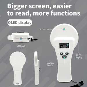 <span class=keywords><strong>134</strong></span> <span class=keywords><strong>2kHz</strong></span> USB OEM sạc <span class=keywords><strong>RFID</strong></span> động vật đọc Microchip Pet Scanner - Product Image 4