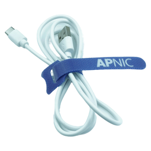 Colorful <strong>Double</strong>-<strong>Sided</strong> Reusable Carry <strong>Strap</strong> Self-Adhesive Cinch with Self-Gripping <strong>Hook</strong> <strong>Loop</strong> Heat Resistant Cable Feature - Product Image 2