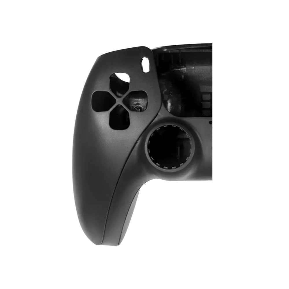Быстрая доставка черный цвет для PS5 геймпад игровой контроллер хромированный передний задний чехол сплошной контроллер