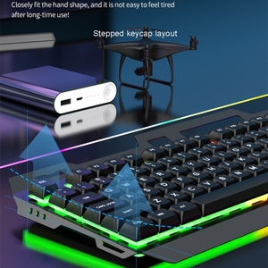 Cheap Kit K-Snake Mechanical Feel <strong>Keyboard</strong> Mouse Kit USB Wired 104 Keycaps <strong>Computer</strong> <strong>Keyboard</strong> Gaming <strong>Keyboard</strong> <strong>for</strong> Pc <strong>Computer</strong> - Product Image 3