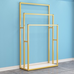 Kệ Trưng Bày Thẻ Thang Máy Giá Khăn Lụa Triển Lãm Vải Kệ Trưng Bày Thẻ Màu Mẫu Kệ Kim Loại - Product Image 1