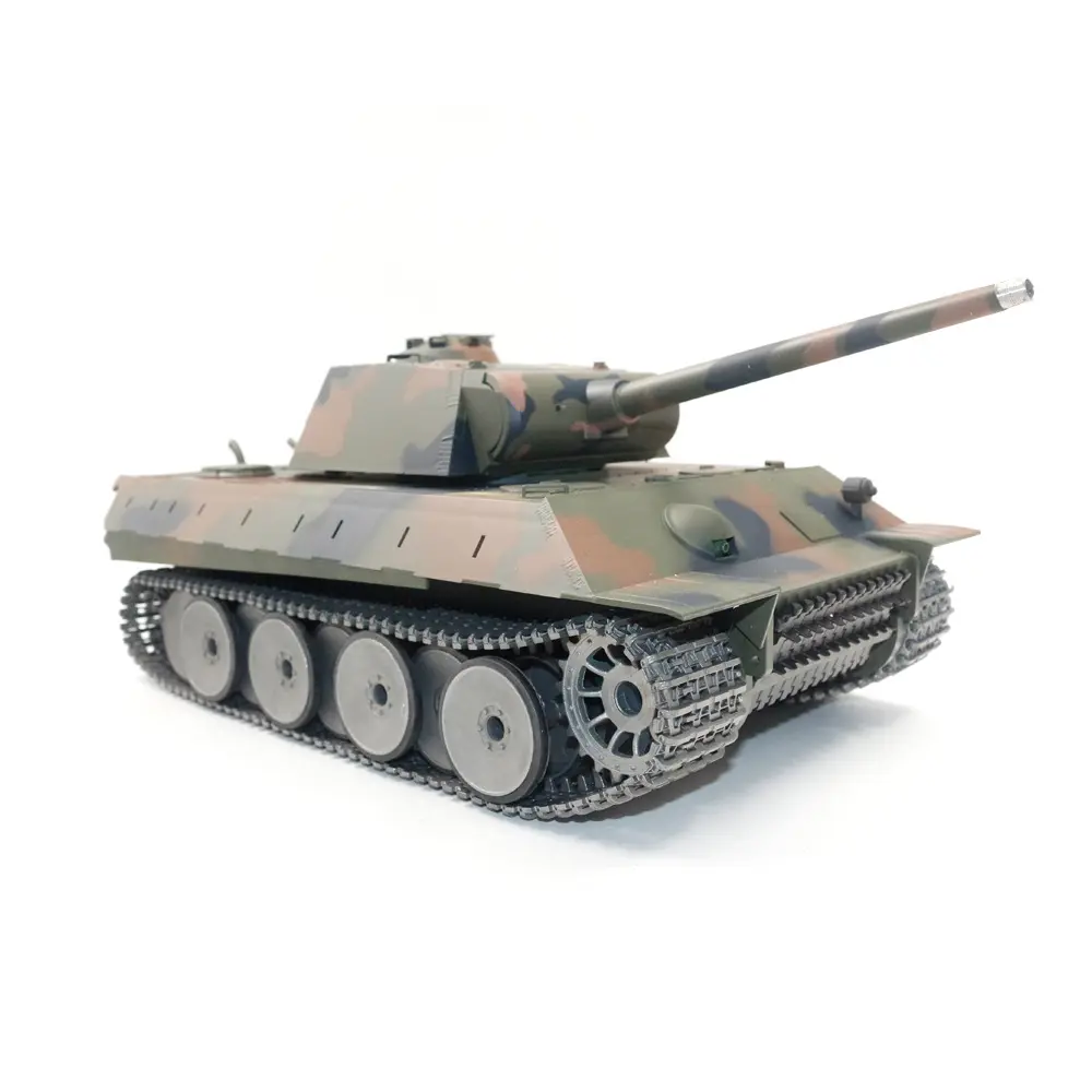 buy military RC Tank 1:16 henglong WW2 German Panther toy tanks that shoot bbs for boys