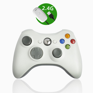 X-BOX360 controller di gioco wireless con ricevitore 2.4G integrato nel controller di gioco a doppio motore, che supporta dispositivi PC/Android - Product Image 1