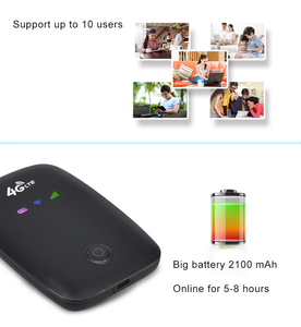 เราเตอร์ Wi-Fi แบบพกพา4G พร้อม B2 FDD/4/5/12/17 UMTS 3G กระเป๋ามือถือ Mi-Fi กลางแจ้งฟังก์ชั่นไฟร์วอลล์ของเราสินค้าใหม่