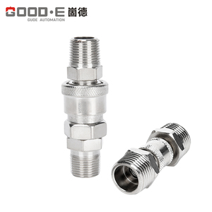 GOOD-E C Series Metal Material Coupler Set Air Compressor Hose Connectors Fitting Quick Connect Couplings <strong>Brass</strong> <strong>Pipe</strong> Fitting