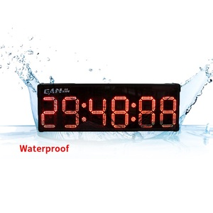 Impermeabile grande orologio da corsa per sport all'aperto Multi-funzionale LED digitale Marathon Timer con opzioni di controllo remoto treppiede - Product Image 3