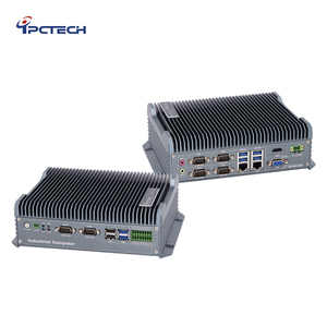 มินิพีซีไร้พัดลมเกรดอุตสาหกรรมพร้อม J6412 / I3 I5ตัวประมวลผล I7 DC <span class=keywords><strong>9</strong></span>-36V อินพุตพลังงานพร้อมการป้องกันแรงดันเกิน - Product Image 1