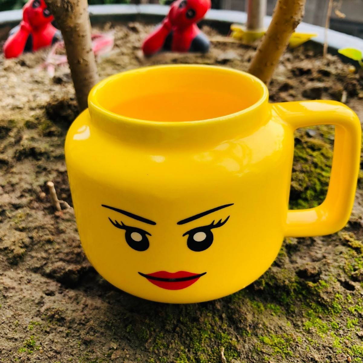 รอยยิ้ม250มล. สีเหลือง