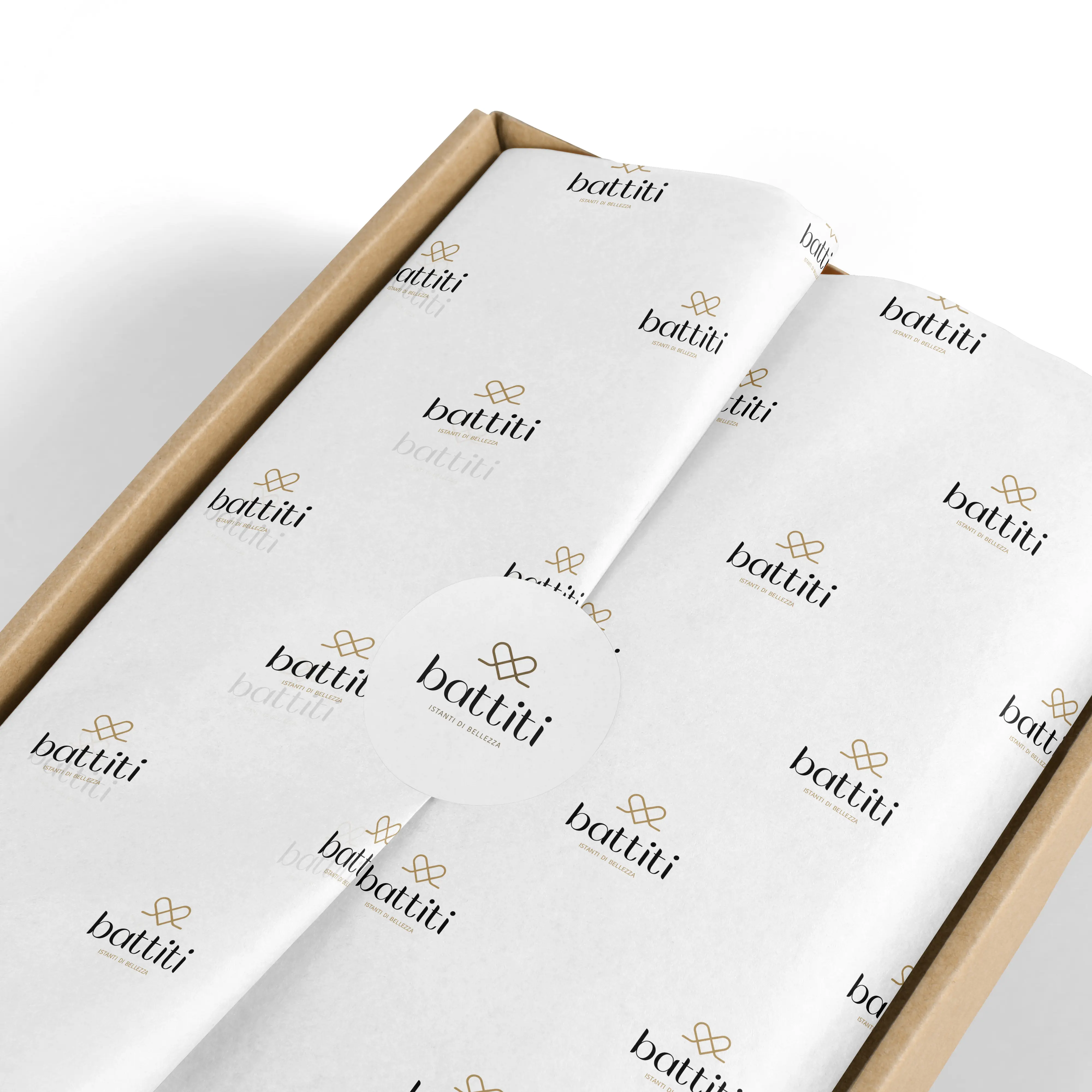 Papel tisú para envolver ropa, personalizado, ecológico, con logotipo, 20X30