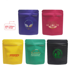 Free Design Custom Moisture-Proof Stand-Up <strong>Pouch</strong> Zipper Mylar Resealable Food Packaging with PE Plastic Gravure Printing - Product Image 6