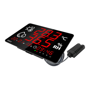 Medidor de humedad de temperatura profesional de con sonda externa de alta precisión para uso en laboratorio industrial HVAC - Product Image 3