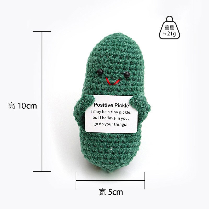 Pepino Verde Navideño + Tarjeta P