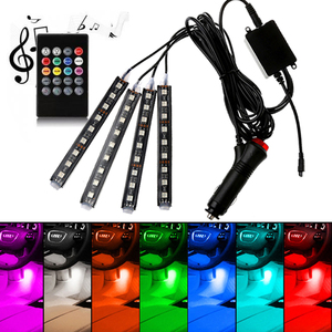 Red USB Ceiling Meteor <strong>Star</strong> <strong>LED</strong> Light Atmosphere Projector for Car Armrest Box - Product Image 5