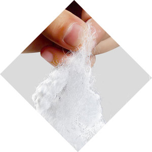 工厂低价聚酯化纤材料原始再生聚酯短纤维 - Product Image 5