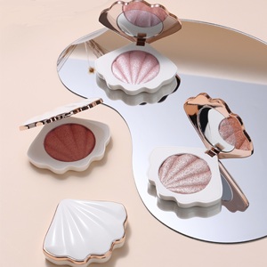 自有品牌素食奶油粉腮红防水遮阳外壳形状轮廓多用荧光棒 - Product Image 4