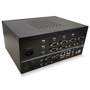 H81 yonga seti 2 LAN ve 10 COM portu sağlam bilgisayar ile endüstriyel Mini PC - Product Image 1