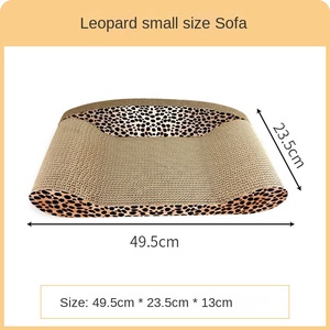 Deku juguete interactivo de lujo para gatos, papel corrugado, árbol para gatos, tablero para rascar de Sisal, sofá de madera, uso diario con infusión de hierba gatera sostenible - Product Image 5