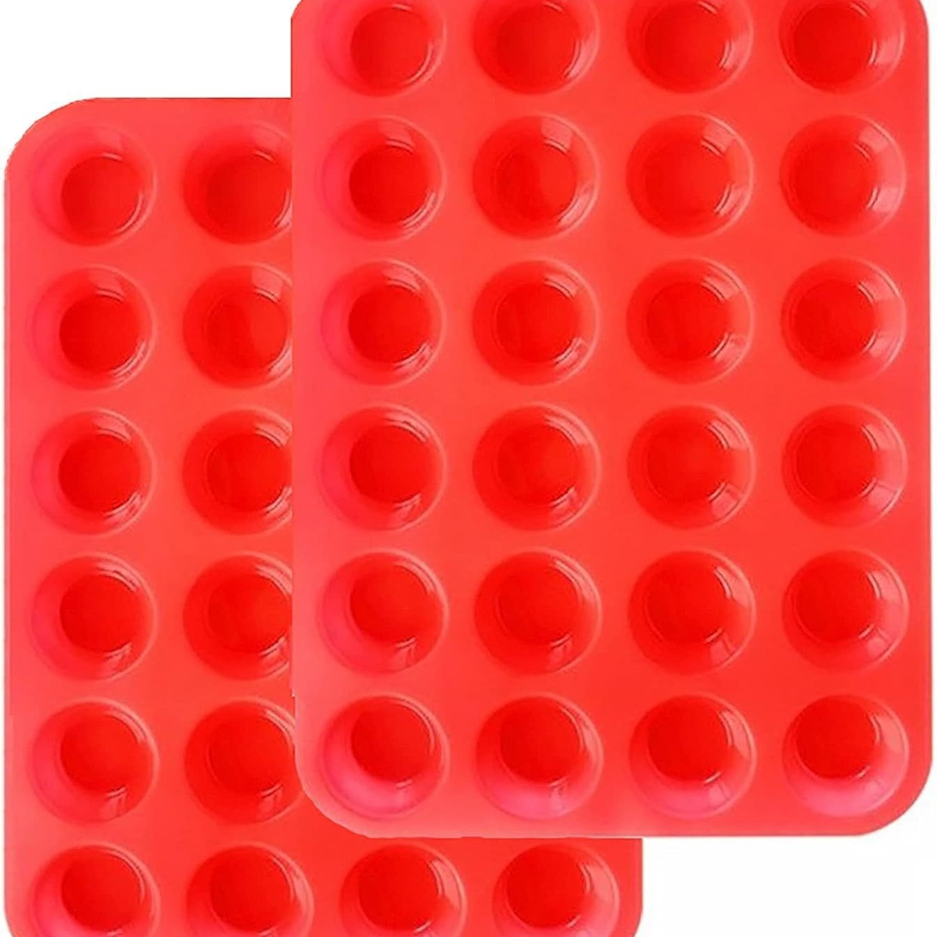 Molde para magdalenas de 24 cavidades (individual)
