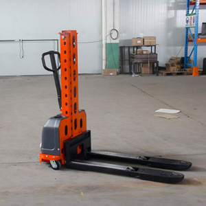 Hot Sale Full Electric Self <strong>Loading</strong> Stacker Can <strong>Automatically</strong> <strong>Automatically</strong> Load and <strong>Unload</strong> Pallets with the Car