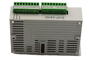 Módulo de salida analógica de alta velocidad izquierda de la serie S PLC, stock original de un año de garantía para programación de control industrial