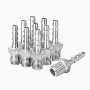 Stainless Steel <strong>Hose</strong> Barb Fittings 304 316 <strong>Male</strong> <strong>Female</strong> Thread Pipe Connector for Water Oil Gas - Product Image 1